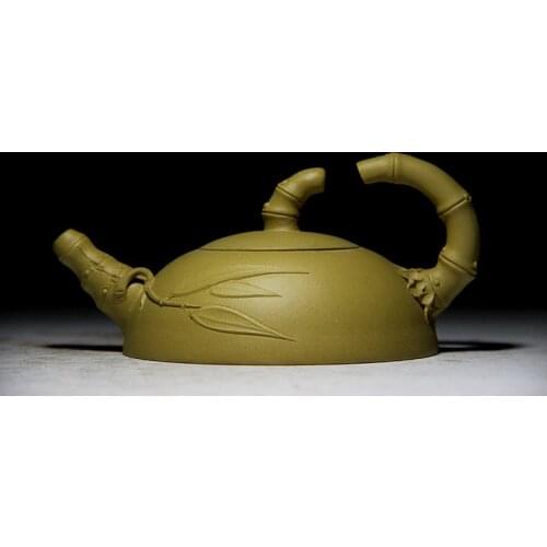Yixing teapot famous half month teapot special handmade original mine mud