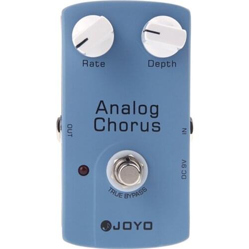 JOYO JF-37 Analog Chorus Electric Guitar Effect Pedal Processor True Bypass Circuit Chorus Effects Guitarra Musical Instruments
