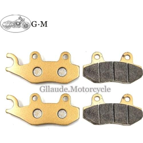 Motorcycle Front / Rear Brake Pads Set For KYMCO Spacer Grand Dink Yager Quannon Bet & Win 125/150/250 Dink 125 200 Like 200i