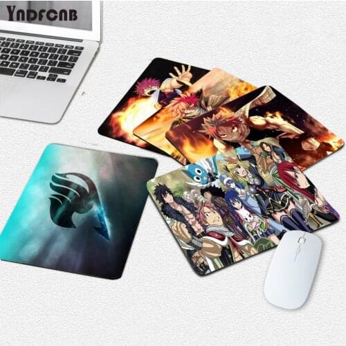 YNDFCNB Beautiful Anime Fairy Tail Laptop Gaming Mice Mousepad Smooth Writing Pad Desktops Mate gaming mouse pad