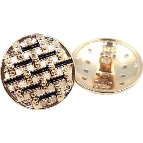 Metal Button Sweater Coat Decoration Accessories DIY 10Pcs/Lot JS-0514
