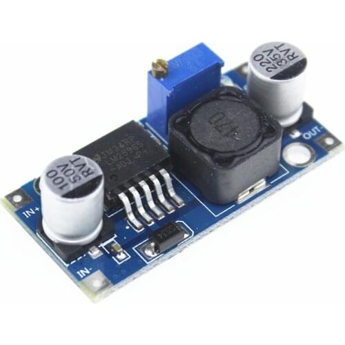 10pcs LM2596 LM2596S ADJ Power supply module DC-DC Step-down module 5V/12V/24V adjustable Voltage regulator 3A