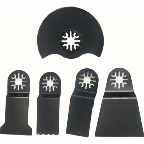 5Pcs Oscillating Saw Blades Multi Power Tool Wood Metal Cutting Trimmer For Parkside Workzone sawing wood Tools