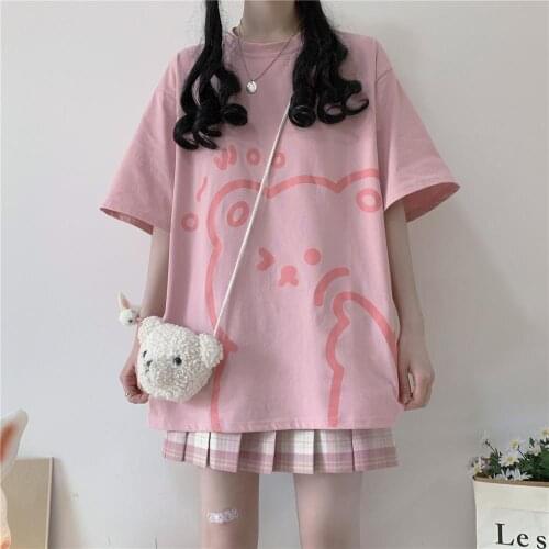 NEW Japanese JK Uniform Full Set Of Short-sleeved Printing Tops And High Waist Plaid Skirt Fashion Summer School Girl Uniform