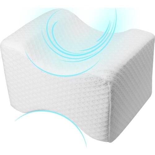 For Side Sleepers Align Spine Pregnancy Body Pillows Back Support for Orthopedic Sciatica Back Leg Hip Memory Foam Knee Pillow