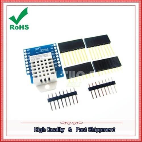 DHT Pro-Shield for D1 mini DHT22 Single-bus digital temperature and humidity sensor module board