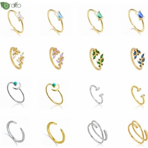 Brass/24k Gold-Plated Anillos Vintage European Opening Index Finger For Women Men Punk Adjustable Finger Rings Female Jewelry