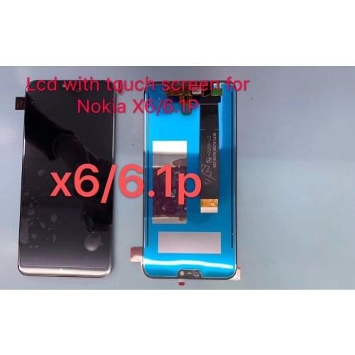 100% No Dead Pixel 5.8" Screen Replacement For Nokia 6.1 Plus For Nokia X6 LCD Display And Touch Screen Digitizer Assembly Tools