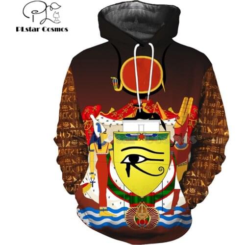 Mysterious retro ancient Horus Egypt goddess Pharaoh totem 3d hoodies/Sweatshirt Winter autumn funny long sleeve streetwear-26