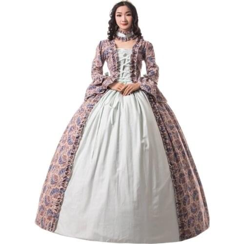 New Victorian Renaissance Dress Victorian Layered French Masquerade Ball Gown Dress Theater Gothic Clothing