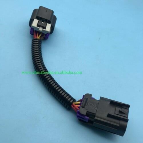 1 pcs 8 pin New DRL Car Daytime Running Lamp Fog Light Bulb Plug Adaptor Harness 15326840 15326835