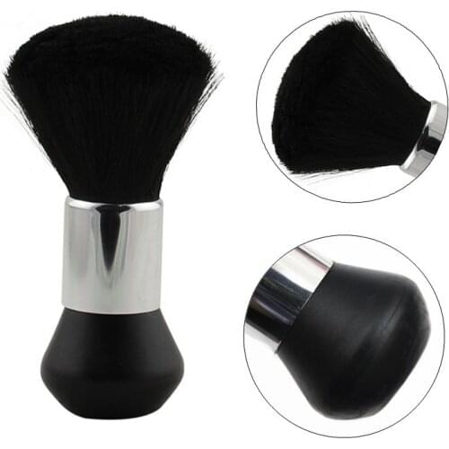 1PC Professional Soft Black Neck Face Duster Brushes Barber Hair Clean Hairbrush Salon Cutting Hairdressing Styling Makeup Tool
