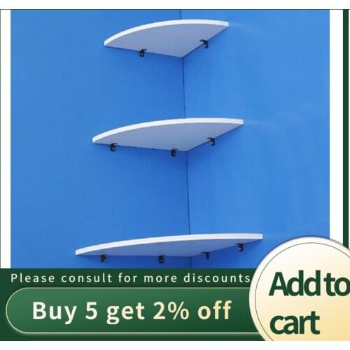 3Pcs Corner Bathroom Shelf Organizer Wall Shelf Kitchen Storage Rack Shower Holder Home Bookshelf Shelves Storage