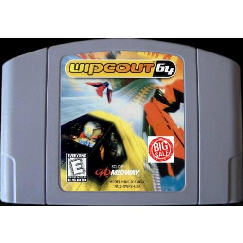 64bit game ** Wipeout 64 ( USA Version!! )