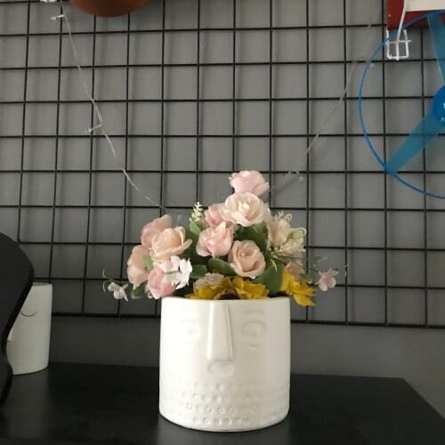 Big Round Resin Ceramic Silicone Pot Molds Plaster Clay Concrete Vase Making DIY Flowerpot Mould