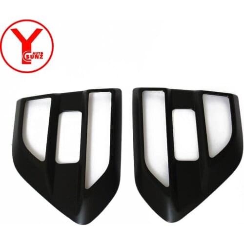 YCSUNZ black side light cover ABS car styling sticker accessories For Ford Everest Endeavour Ranger T7 wildtrak 2016 2017 2018