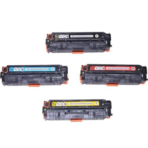 CNLINKCLR Compatible Toner 312A CF380A CF381A CF382A CF383A Color Toner Cartridge for hp Color LaserJet MFP M476DW/476DN/476NW