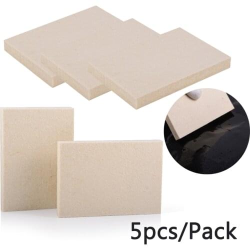 EHDIS 5pcs Window Tint Car Soft Wool Scraper Vinyl Film Sticker Wrapping Squeegee Carbon Fiber Decal Remover Cleaning Car Tools