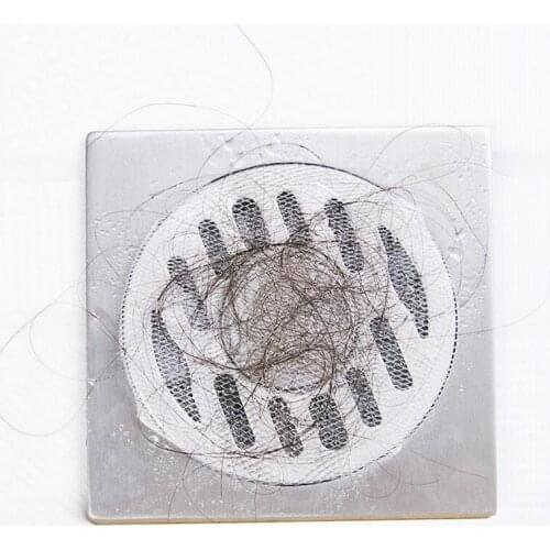 10pcs/lot Bathroom Floor Drain Filter Toilet Anti-clogging Filter Drainage Protection Anti-Blocking Net Household Tool Tackle