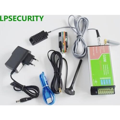GSM Temperature and Humidity Monitoring and remote control system
