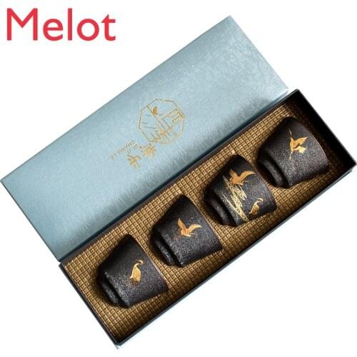 Ceramic Tea Cup Kiln Variant Cup Master Cup Single Cup Small Tea Cup Gift Boxed Home Kung Set Hand Salute Gifts From Elders