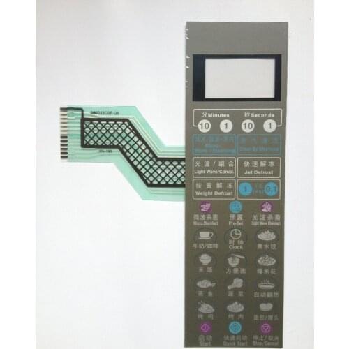 Microwave oven panel membrane switch G80D23CSP-Q5 G80F23CSP-Q5 G80F23CS2P-Q5(R0) switch