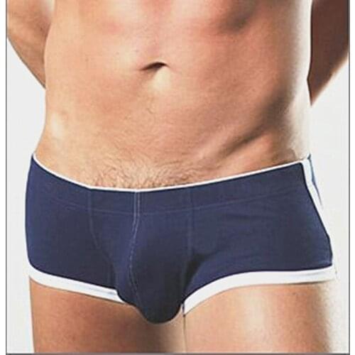 Mens Boxer Shorts Underwear Mens Fashion Cotton Boxer Shorts Underpants Male Sexy Boxer Trunks