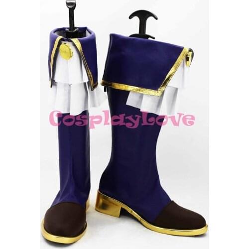 Newest Custom Made Japanese Anime Lovelive! Fruitfresh Ayase Eli Cosplay Shoes Boots For Halloween Christmas