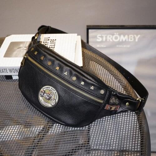 2021 new fashion chest bag waist bag personality badge pattern men and women shoulder messenger bag street trend messenger bag