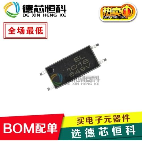 New original optocoupler EL1018 1018 SMD SOP-4 Everlight EVERLIGHT optocoupler