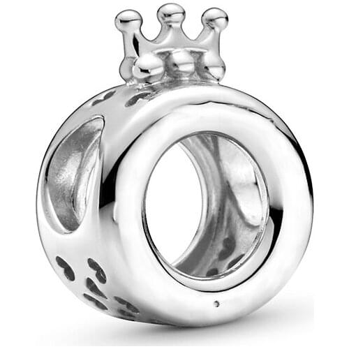 2020 Autumn 925 sterling silver Crown O Charms 925 Original dangle charm Fit Bracelet Charm Beads Pendant for Jewelry DIY Making