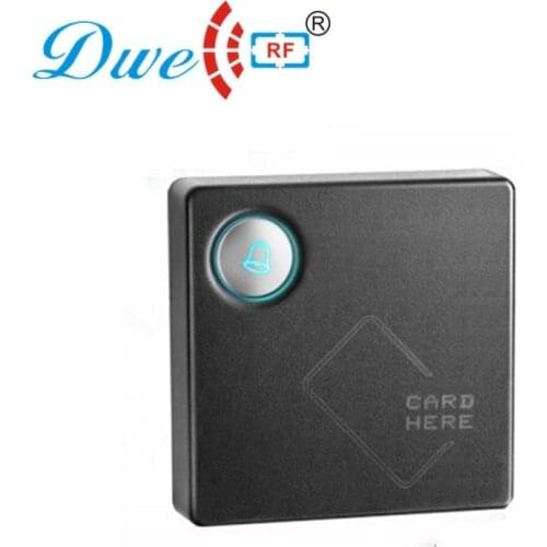 High class 125khz EM-ID door access control proximity smart card wiegand 26 output rfid reader with door bell button