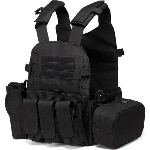 6094 Tactical Vest Men Outdoor Molle Hunting Vest Military Combat Assault Body Armor Airsoft Paintball Protection Vests