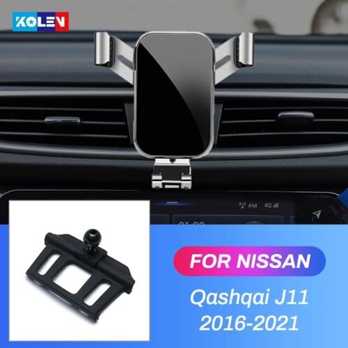Car Mobile Phone Holder For Nissan Qashqai J11 2016 2017 2018 2019 2020 2021 Air Vent Special Mount Stand GPS Navigation Bracket