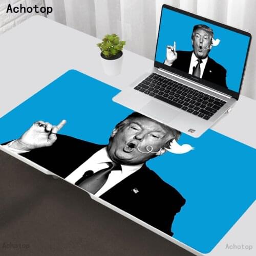 "Patriotic Donald Trump" Large Mouse Pad Gamer Computer Gaming Mousepad Locking Edge Office Mouse Mat Table Carpet For Keyboard