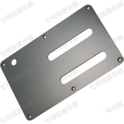 Black Guitar Cavity Cover Spring Cover Back Plate Wiring Cover for Electric Guitar (HG-ZL-1038-BK)