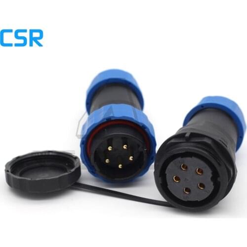 SD28TP-ZM, 5 pin Waterproof Connector Male Female Electrical Automotive connector IP68