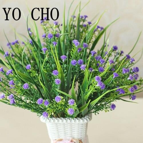 5 branch Artificial Plant Gypsophila Flowers Plastic grass Babys Breath DIY Floral daisy Fake Flower Decoration christmas deco