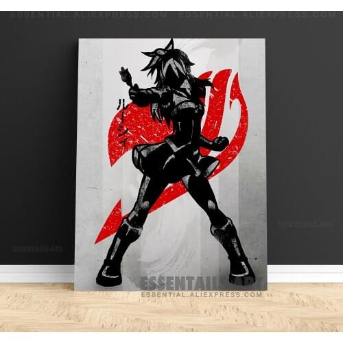 Lucy Fairy Tail Anime Poster Canvas Wall Art Painting Decor Pictures Bedroom Study Living Room Home Decoration Prints