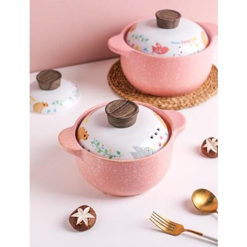 Casserole Soup For Domestic Gas Stove Ceramic Small Stone Pot Kitchen Pots For Cooking Pentole
