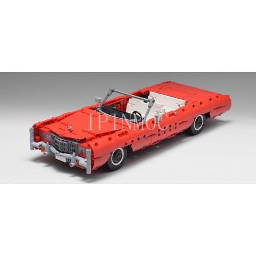 Moc-39055 Cadillac president car 1976 static version boy Christmas gift technology assembly difficult splicing
