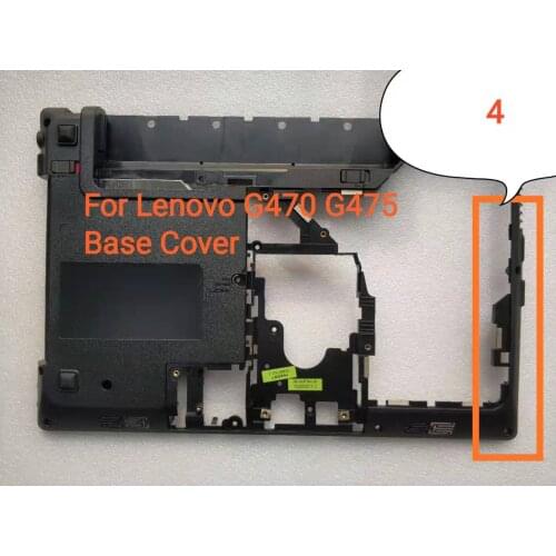 New For Lenovo Ideapad G470 G475 G475G G470D G475GX G475GL G470AX Laptop Bottom Base Case Cover Without HDMI 4 Interfaces