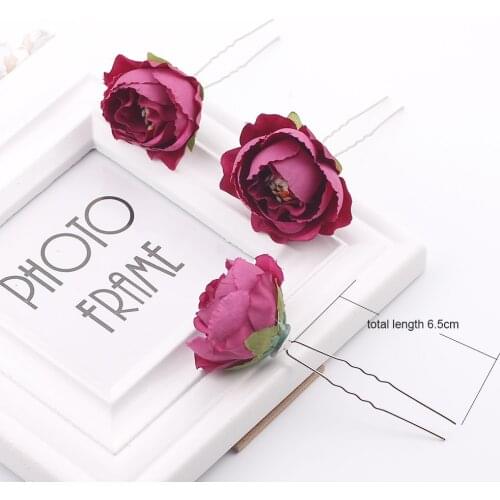 Fashion Crystal Wedding Bridal Hair Floral Comb Head Pieces Hair Pins Jewelry Accessories acessorios for girls