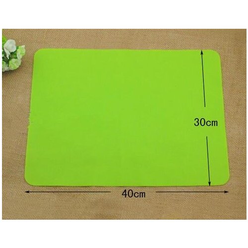 Fashion Hot 40x30cm Silicone Mats Baking Liner Best Silicone Oven Mat Heat Insulation Pad Bakeware Kid Table Mat jk17
