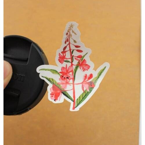 Customized glass canner food stickers adhesive bottle food labels