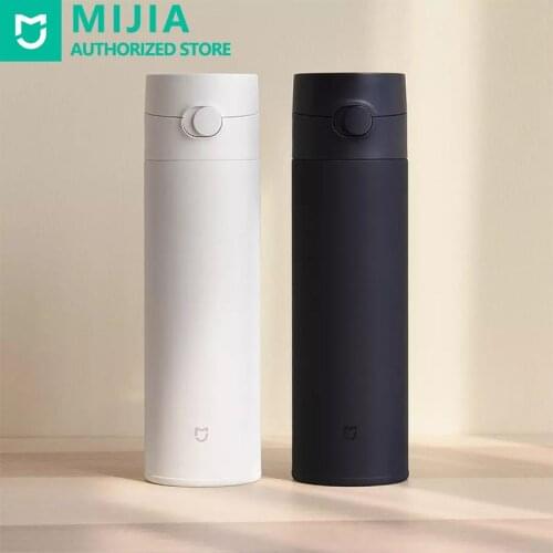 New Xiaomi Mijia Insulation Cup 480ML Bomb Cover 316L Stainless Steel 6 Hours Keep Warm 225g Portable Easy Clean Seal Leakproof