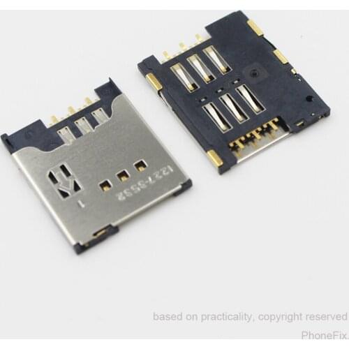 Original new LT18 LT15 X12 mt25i R800 lt18I x10 sim card slot sim card tray connector