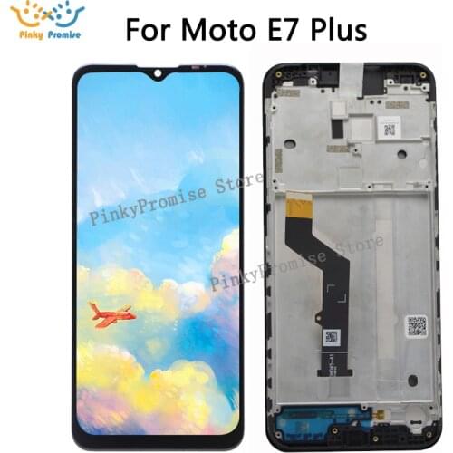 Original for Motorola Moto E7 Plus lcd with Frame display touch screen digitizer Assembly for Moto E7Plus lcd XT2081-1