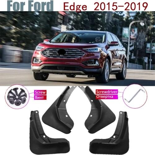Front Rear Fender Mud Guard Flap Splash Flaps Mudguards Accessories Car Mudflap For Ford Edge 2nd 2 Gen 2019~2015 2018 2017 2016