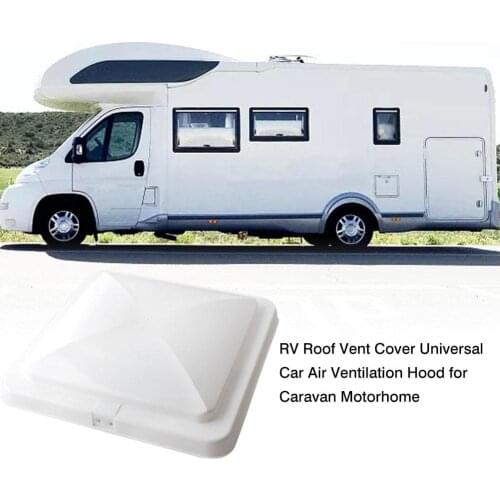 Durability RV Roof Vent Cover Rust-proof White Universal Car Air Ventilation Hood Portable For Caravan Motorhome Camper Trailer